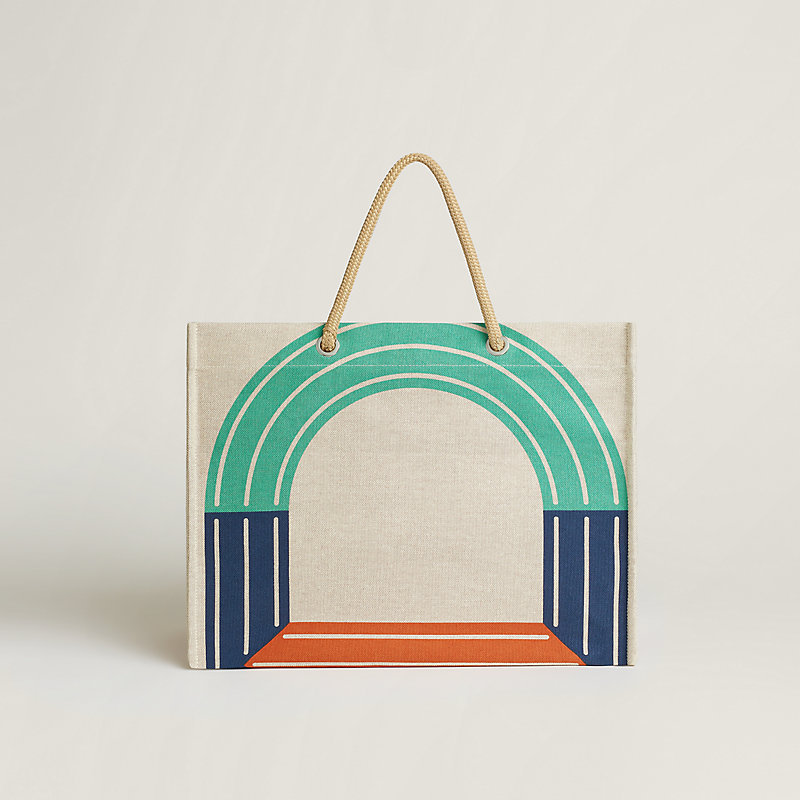可愛い♡普段使いにも♪【HERMES】Maillon ビーチバッグ Maillon Marin beach bag | Hermès USA